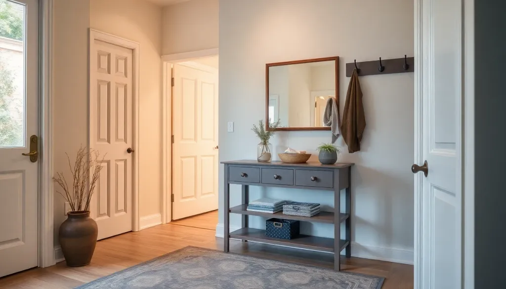 Hallways & Entryways redesigned with DecorAI AI interior design app - AI room makeover