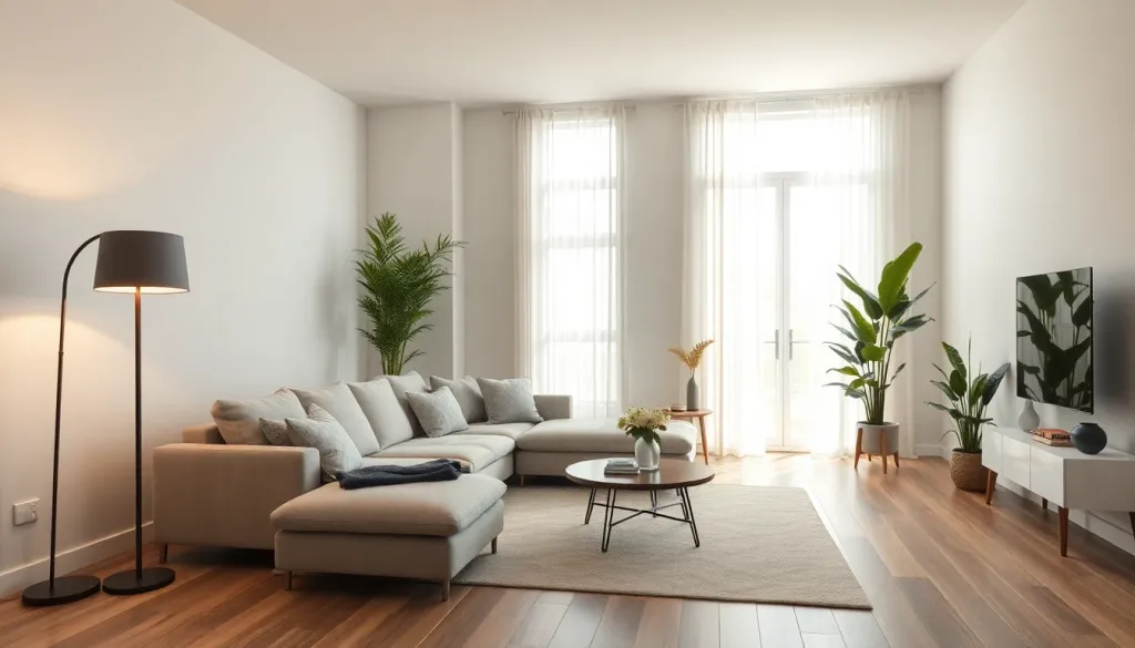 Living Rooms redesigned with DecorAI AI interior design app - AI room makeover